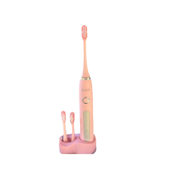 Get Cleaner Teeth: Pink Rad Sonic Brush by Rad Health Inc.